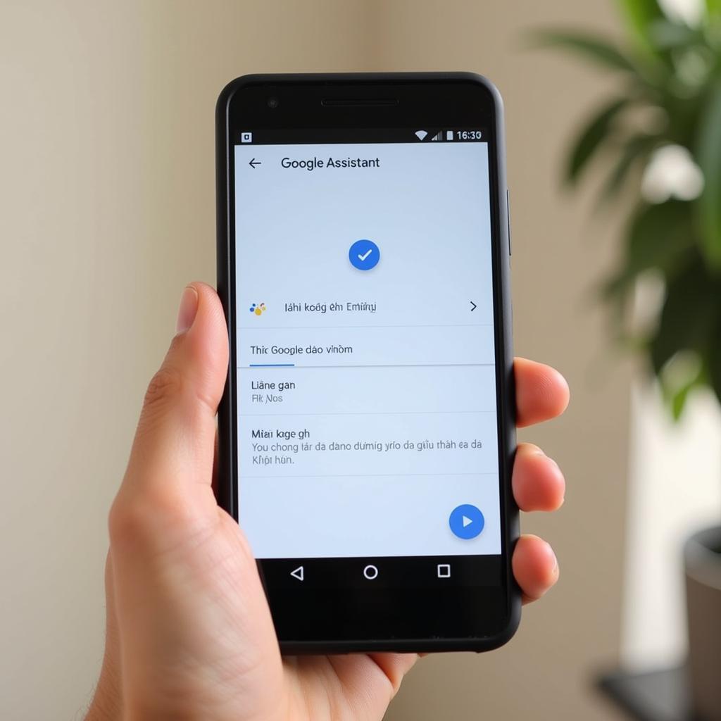 Trợ lý ảo Google Assistant trên điện thoại