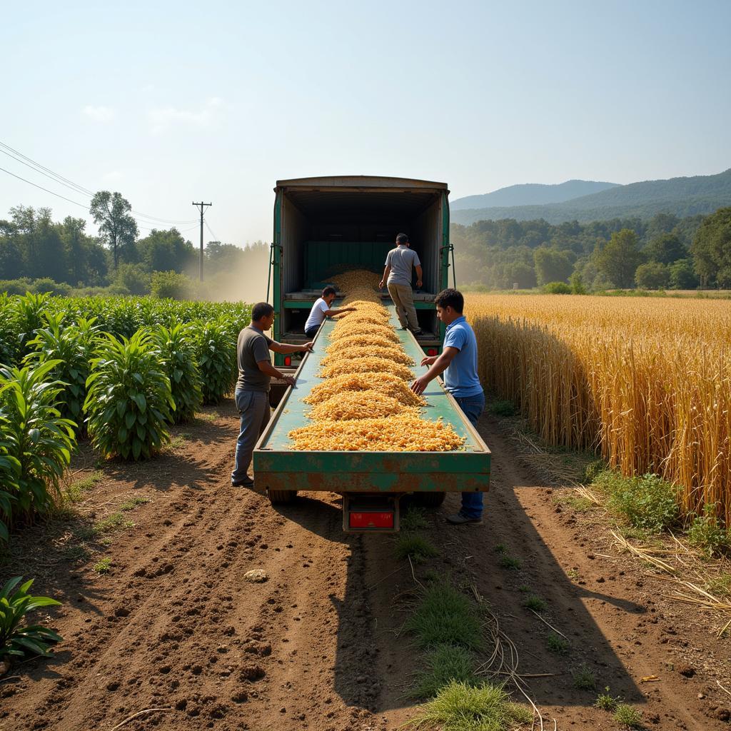 Conveyor Belt Application in Agriculture