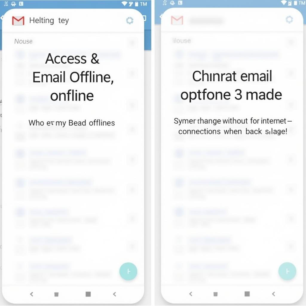 ứng dụng gmail ngoại tuyến