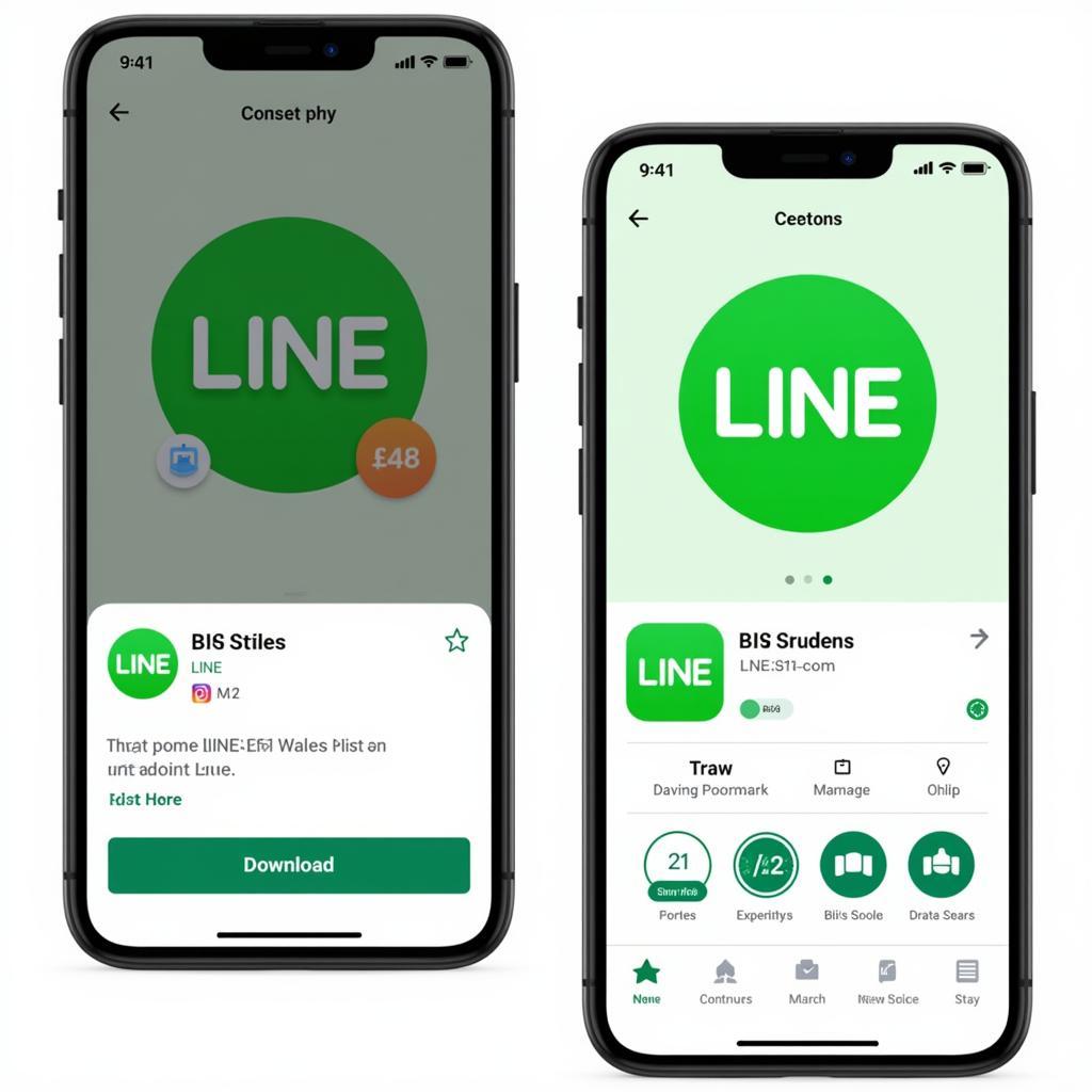 Ứng dụng LINE trên iOS và Android