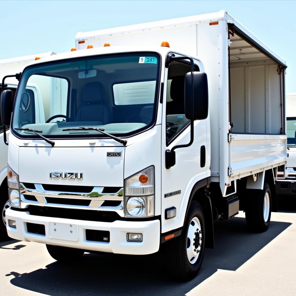 Xe tải Isuzu 500kg thùng lửng