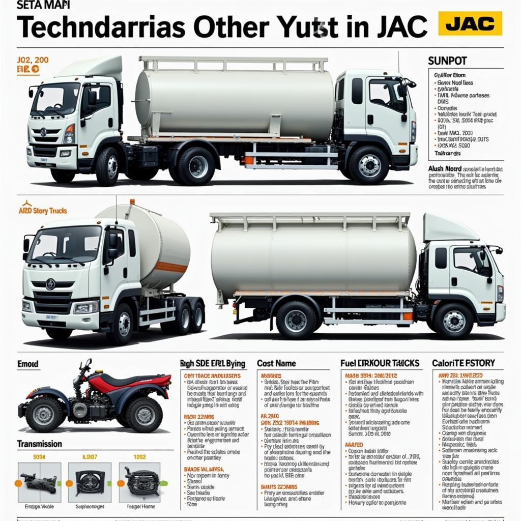 Xe tải JAC 990kg: Thông số kỹ thuật chi tiết