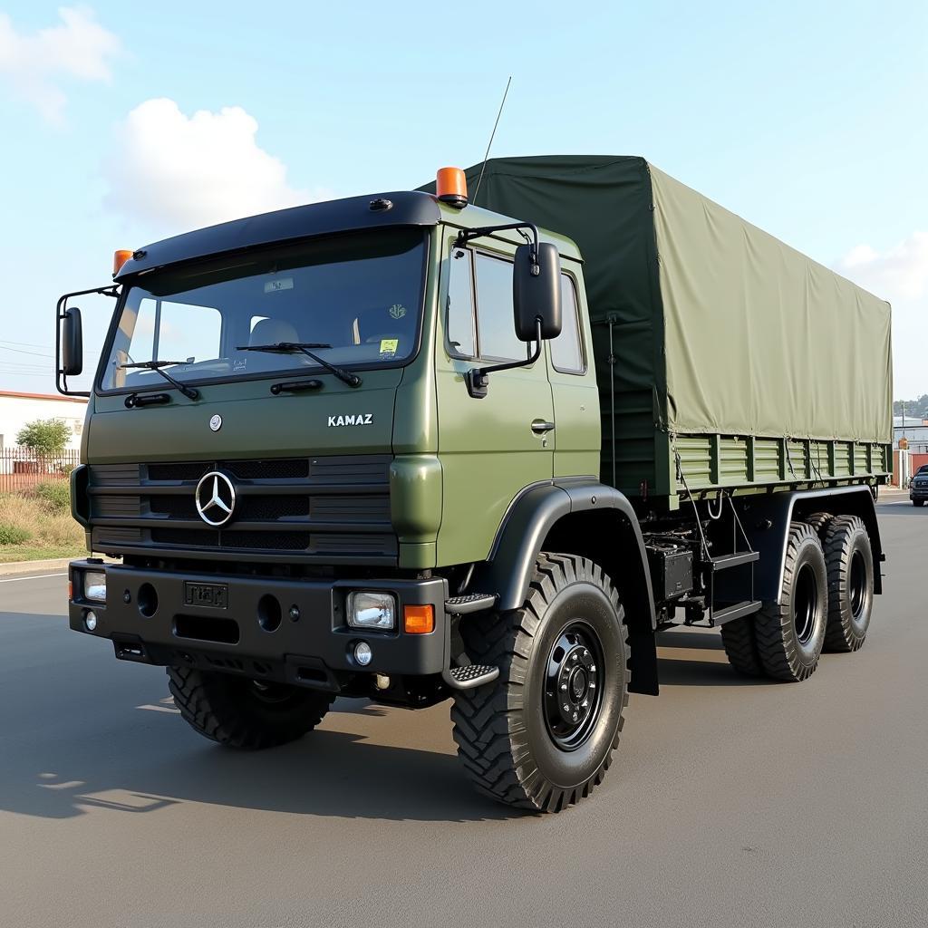 Xe tải Kamaz quân sự