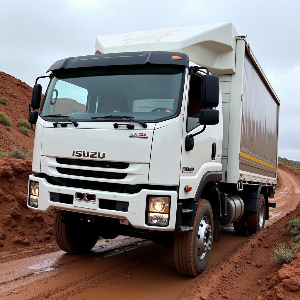 Xe tải thùng dài 6m2 Isuzu