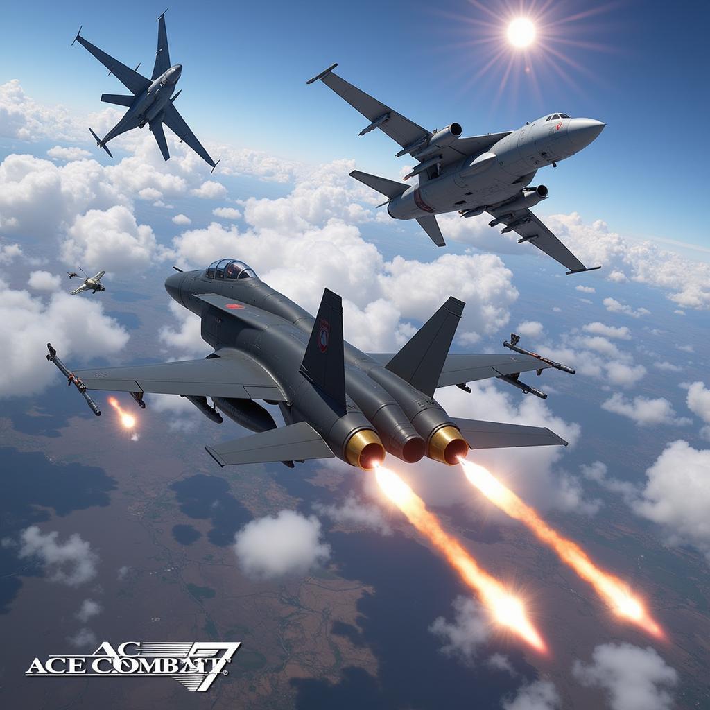 Lối chơi hấp dẫn của Ace Combat 7