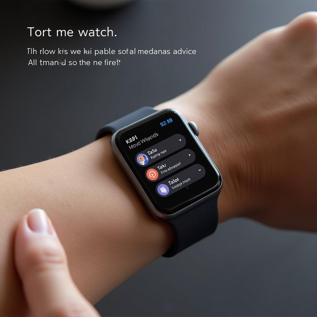 Apple Watch hiển thị thông báo Zalo