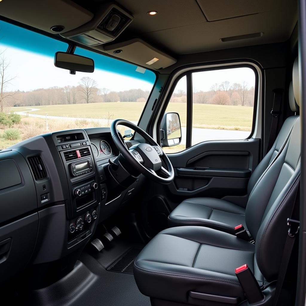 JMC Truck Interior