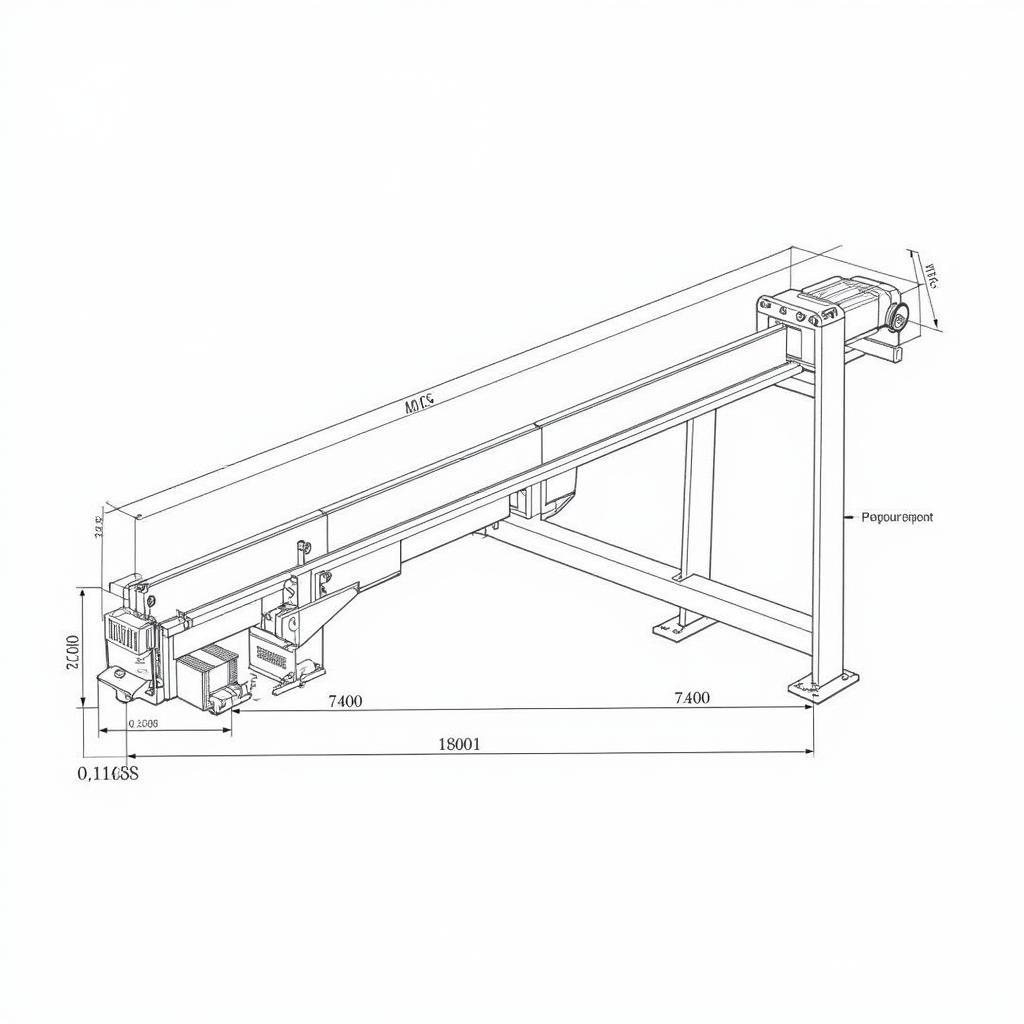 Bản vẽ gầu tải chi tiết