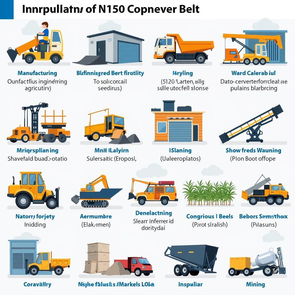 Ứng dụng băng tải NN150