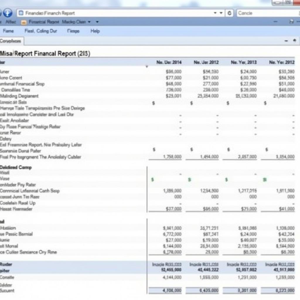 Báo Cáo Tài Chính Chính Xác Trên Misa
