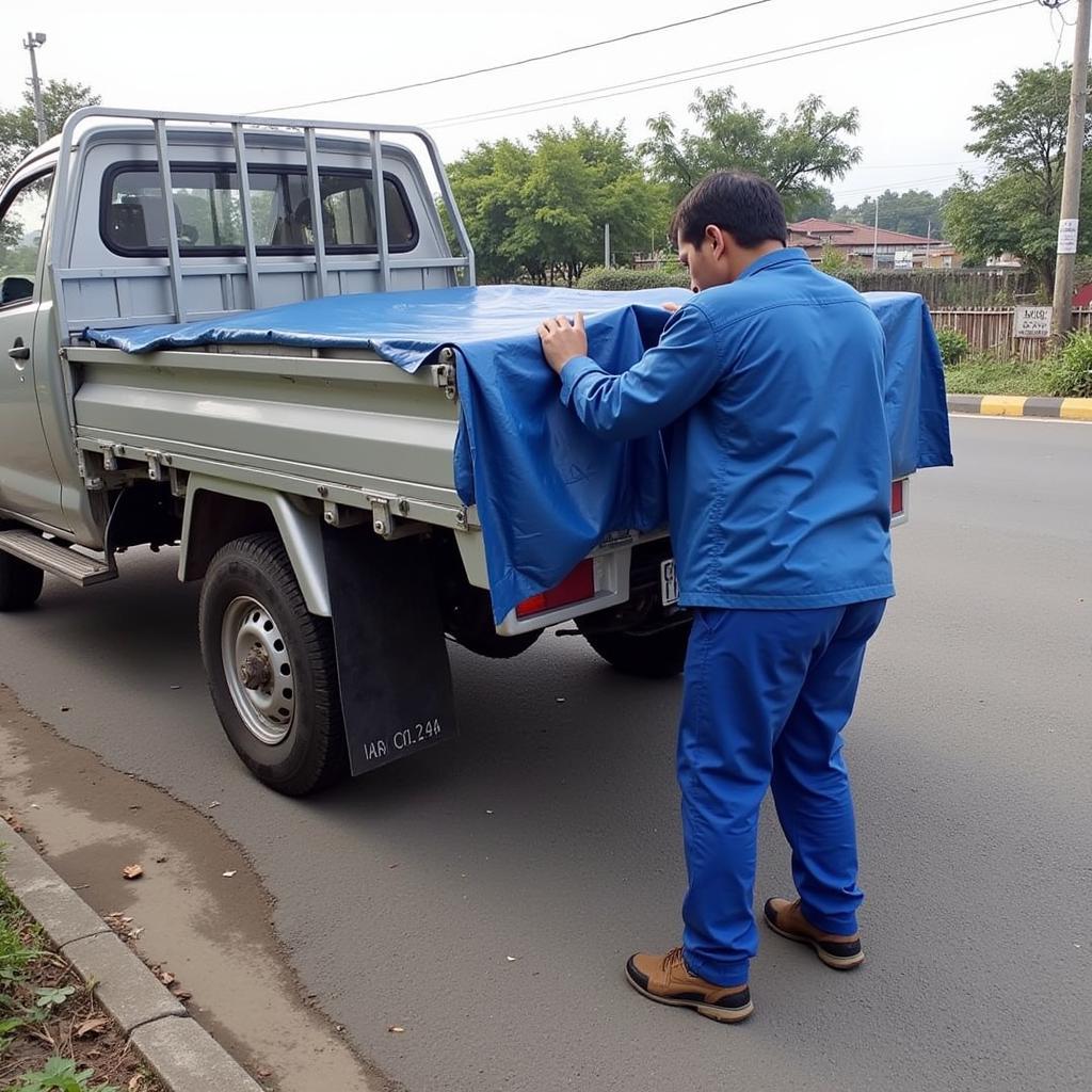 Bảo quản và sử dụng bạt xe tải Bình Dương