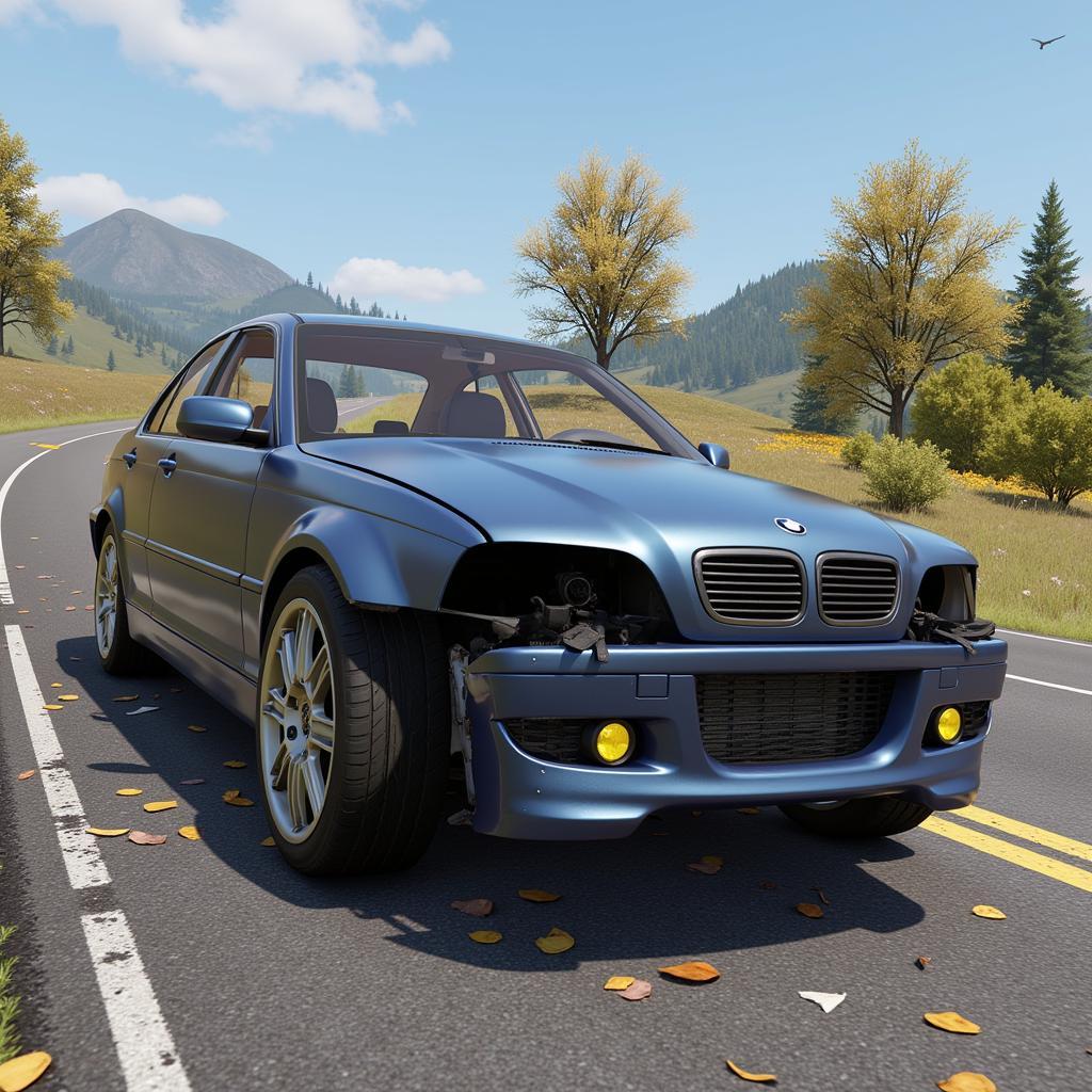 Mô phỏng vật lý chân thực trong BeamNG.drive