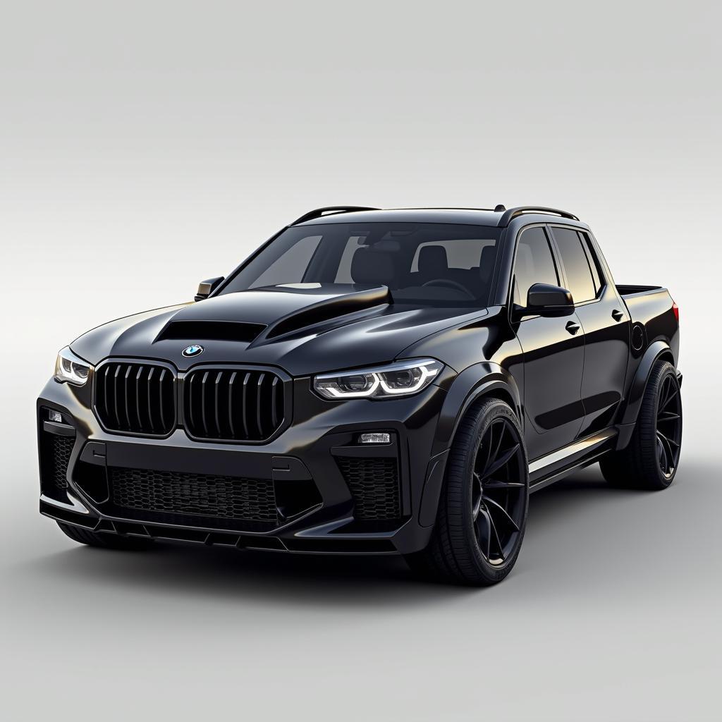 Thiết kế BMW bán tải concept hiện đại