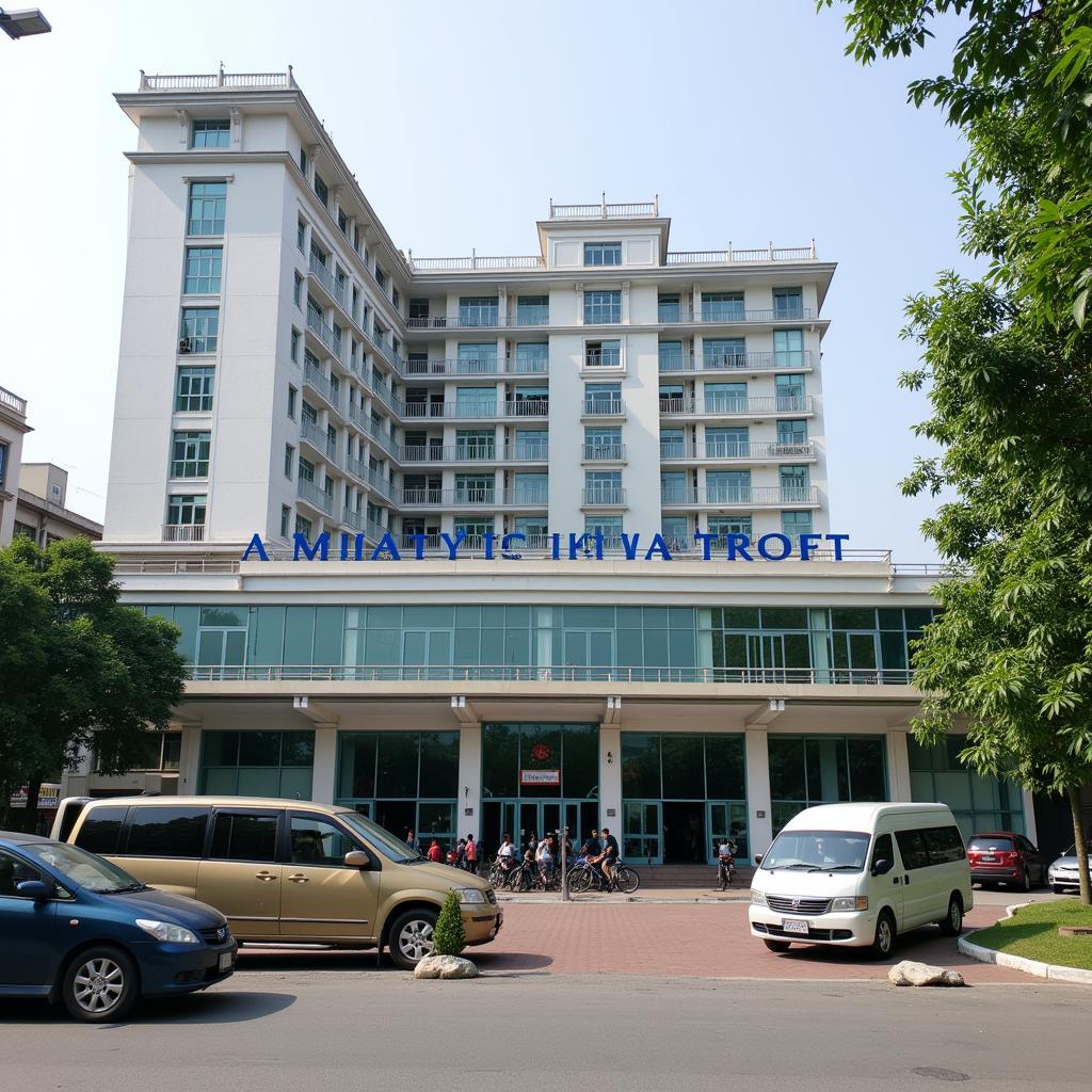 Ministry of Transport Building in Vietnam