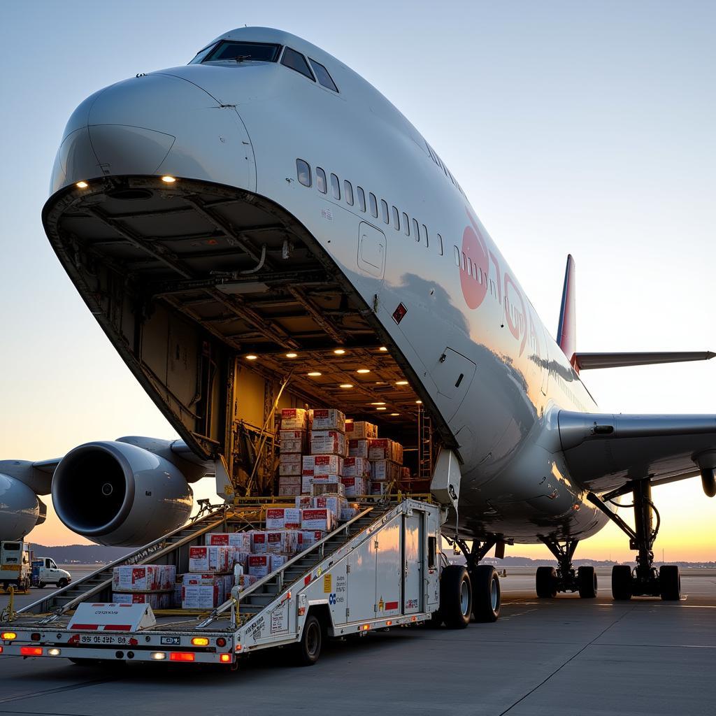 Boeing 747 Chuyên Chở Hàng Hóa