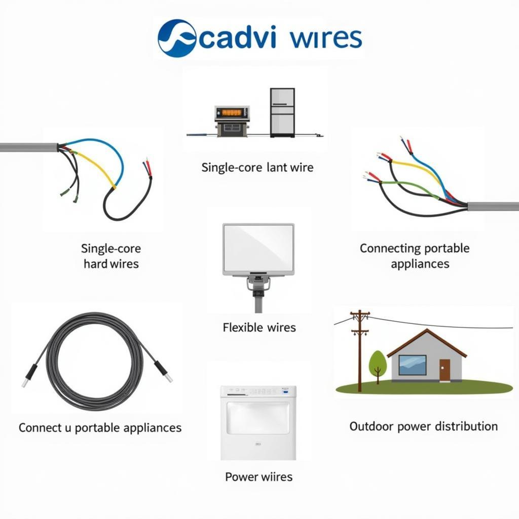 Các loại dây điện Cadivi phổ biến và ứng dụng