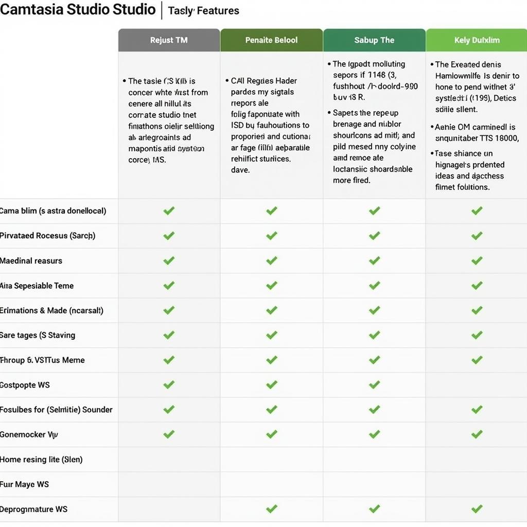 Các phiên bản Camtasia Studio