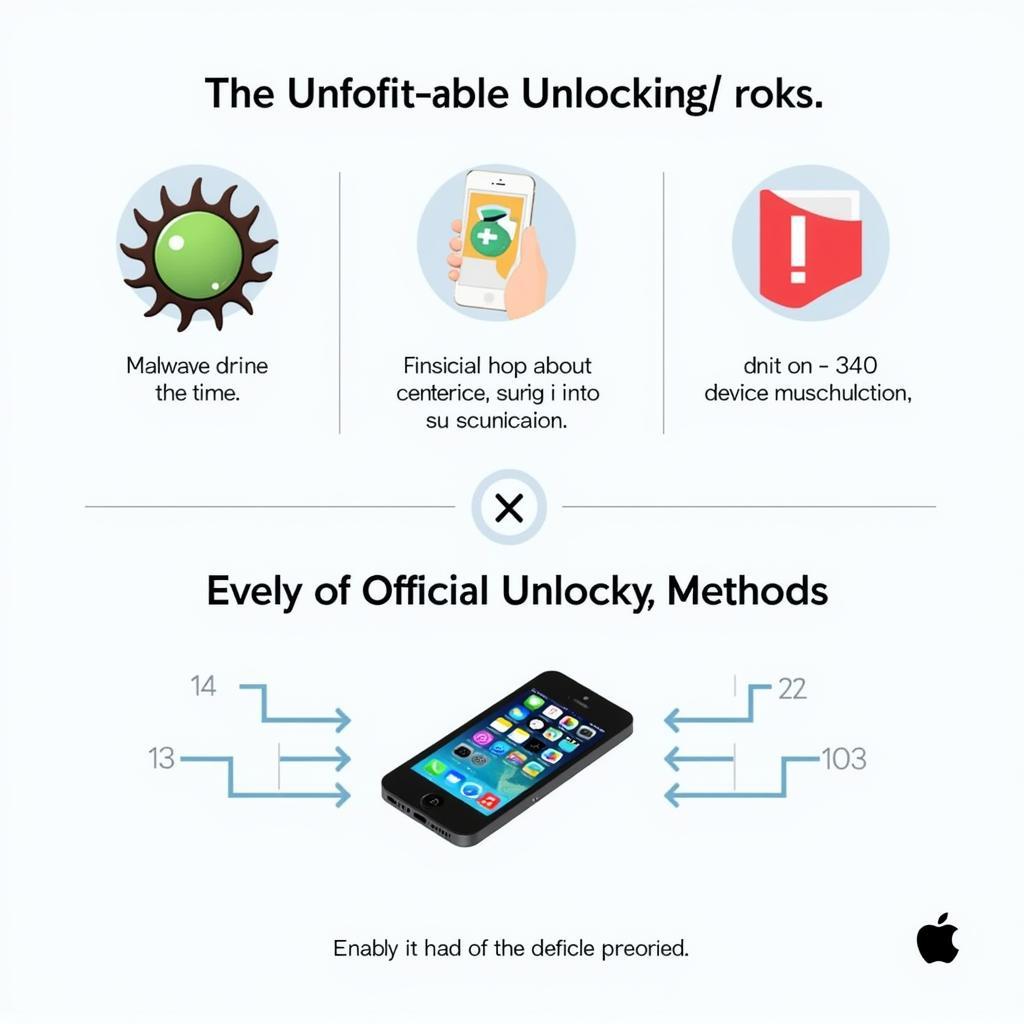 Các rủi ro khi sử dụng công cụ unlock không chính thức