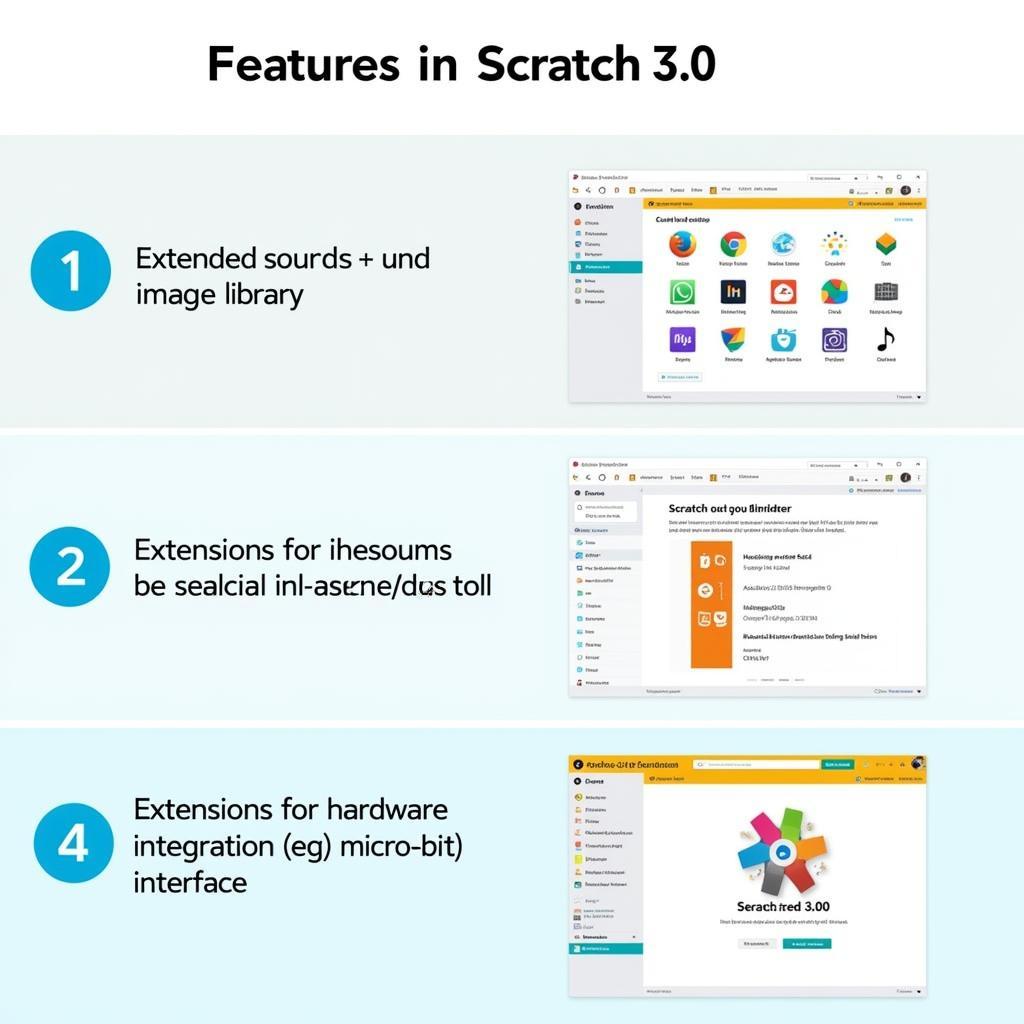 Các tính năng mới của Scratch 3.0