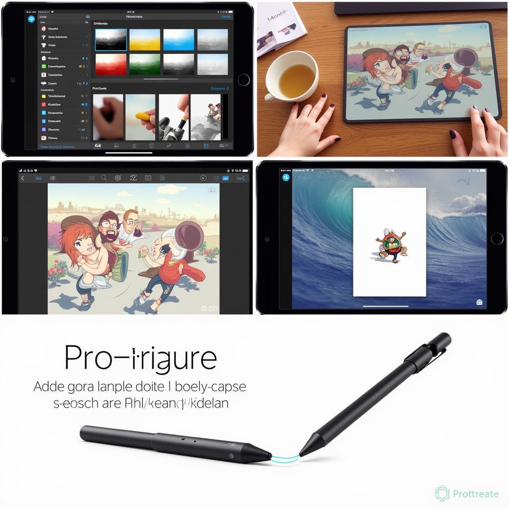 Các tính năng nổi bật của Procreate