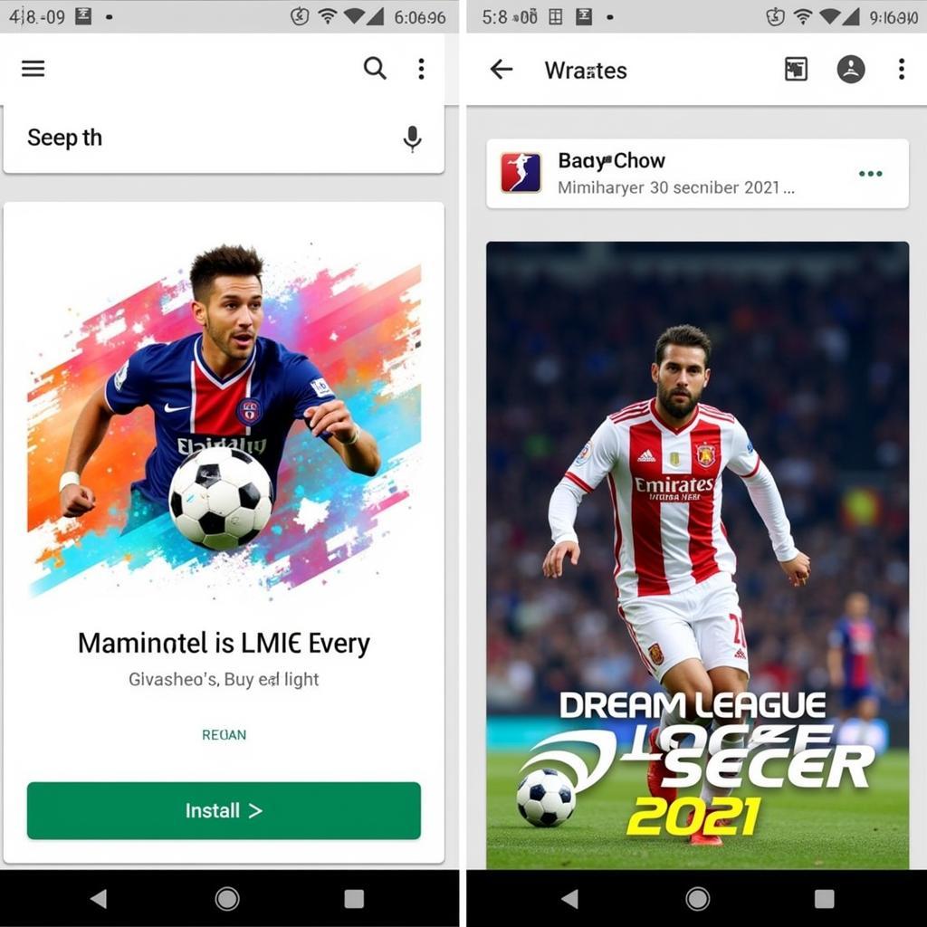 Cách tải Dream League Soccer 2021 trên Android