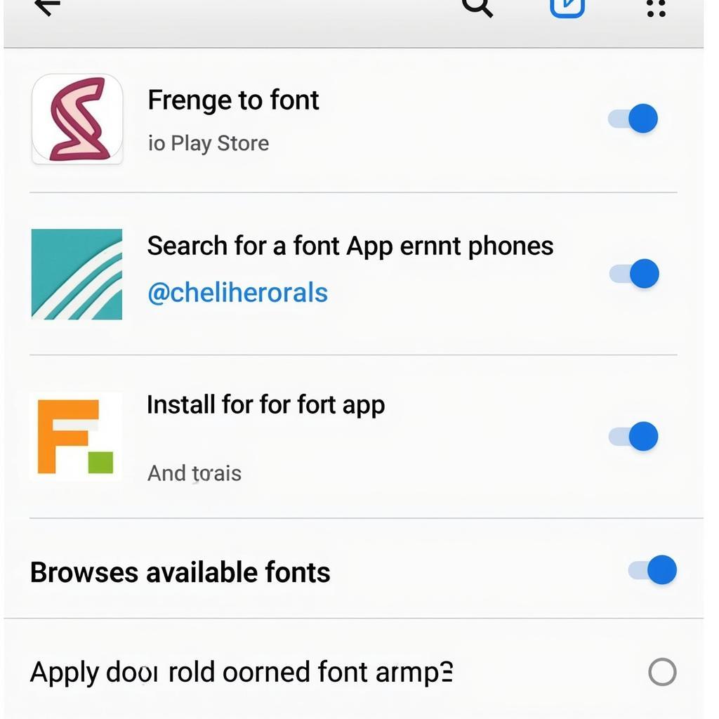 Cách tải font chữ về điện thoại Android