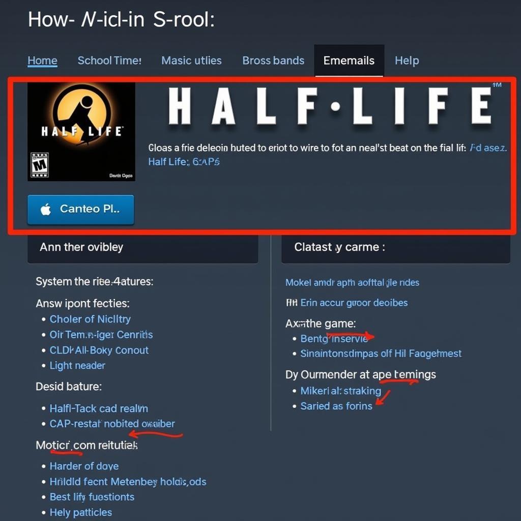 Cách tải Half-Life trên Steam