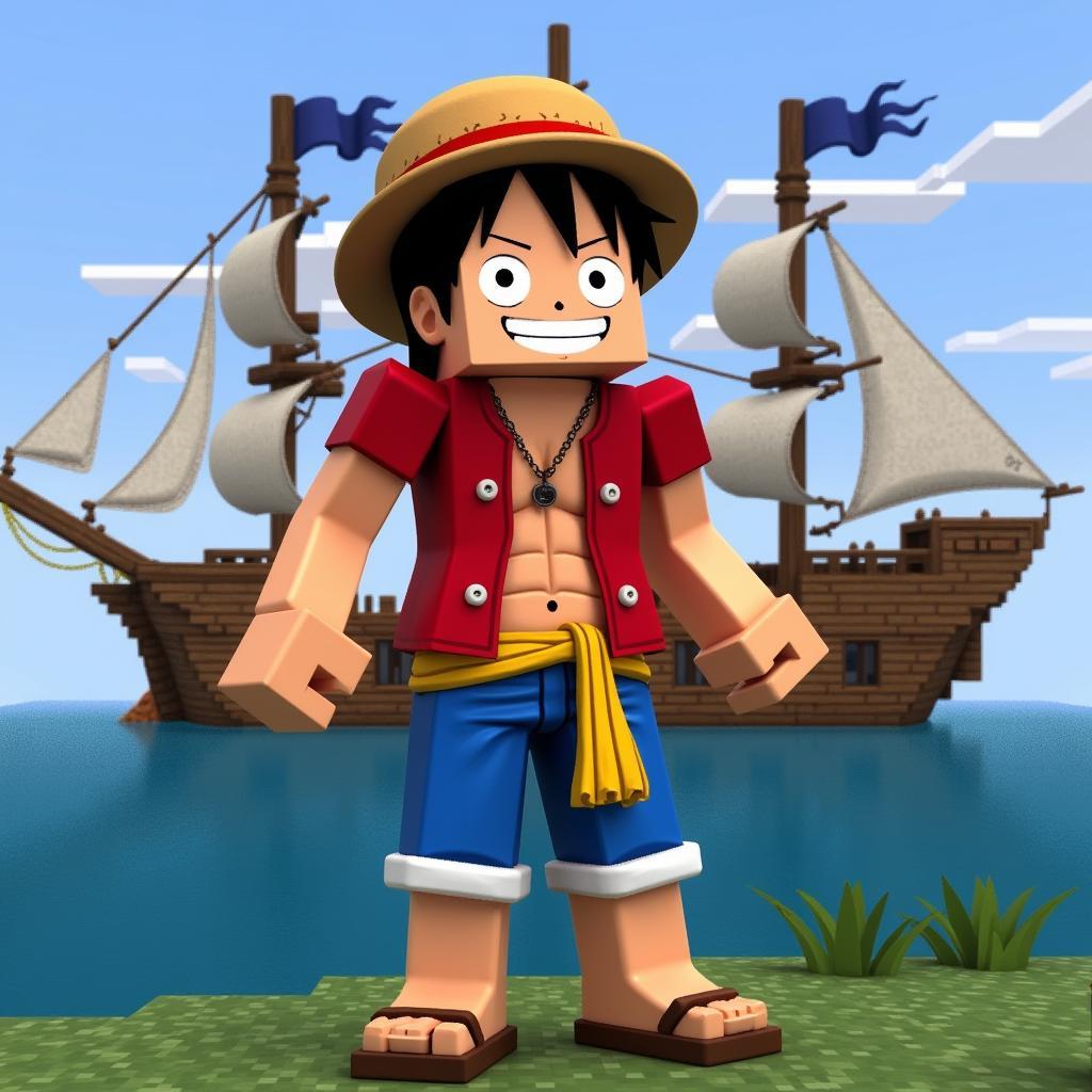 Hướng dẫn cách tải mod Minecraft PE One Piece