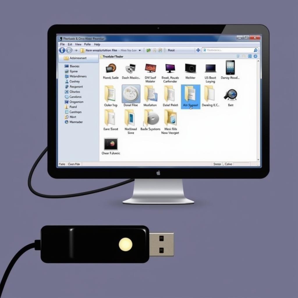 Chuẩn bị USB và Tệp Nhạc