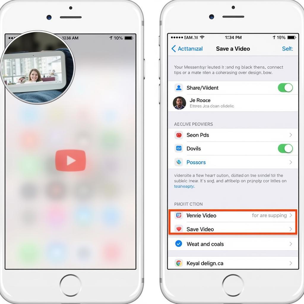 Cách tải video Messenger trên iOS