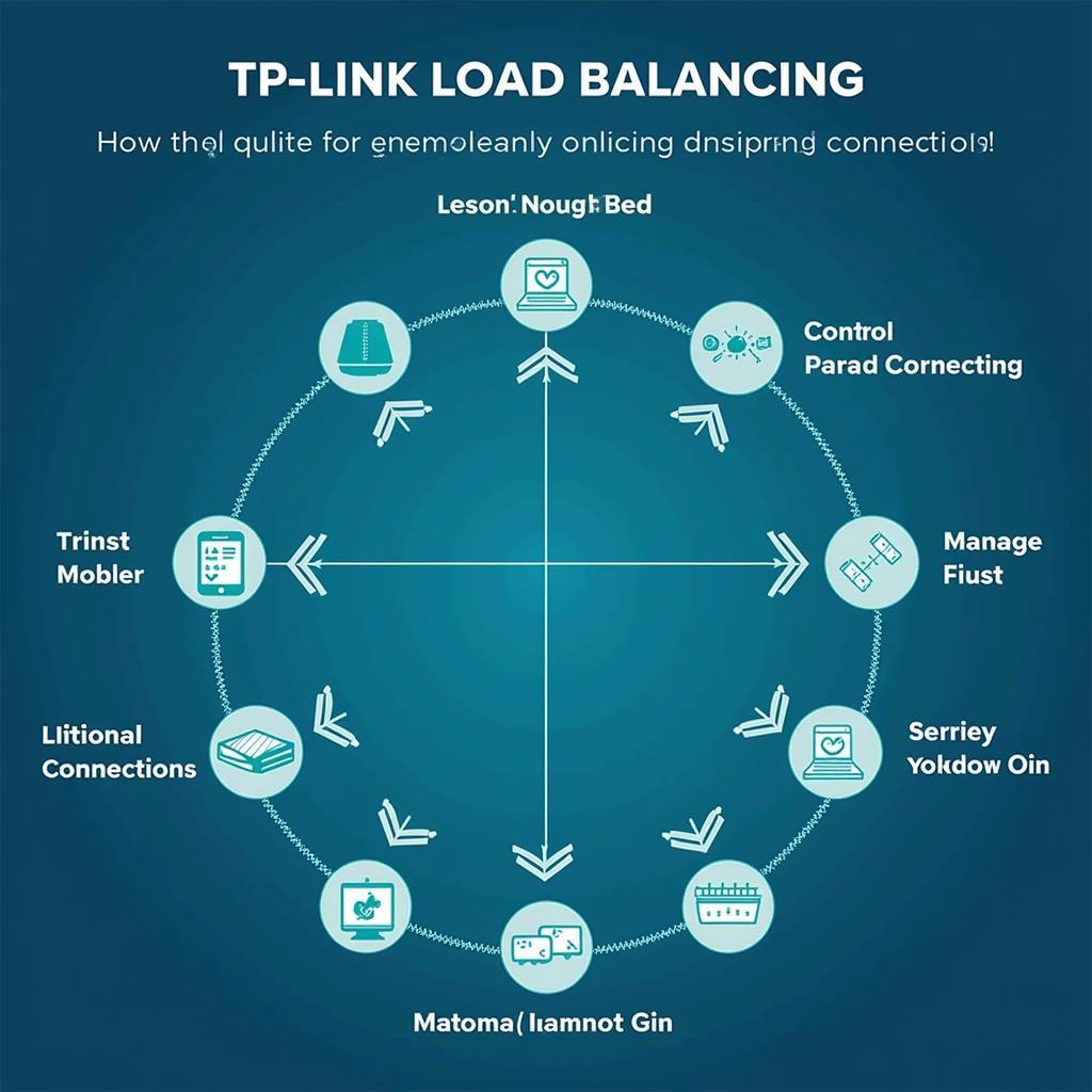 Cân bằng tải TP-Link hoạt động