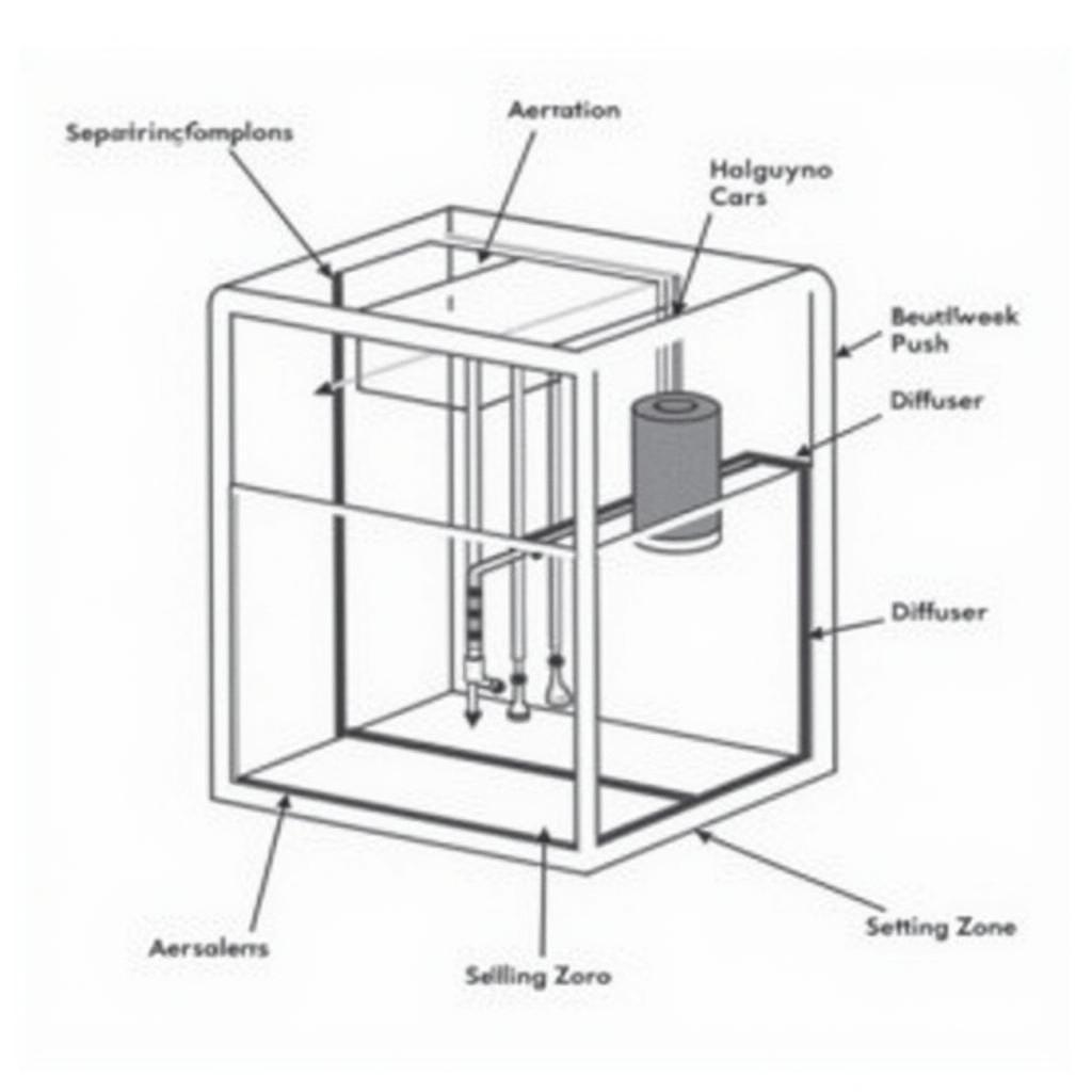 Cấu tạo chi tiết của bể aerotank tải trọng cao