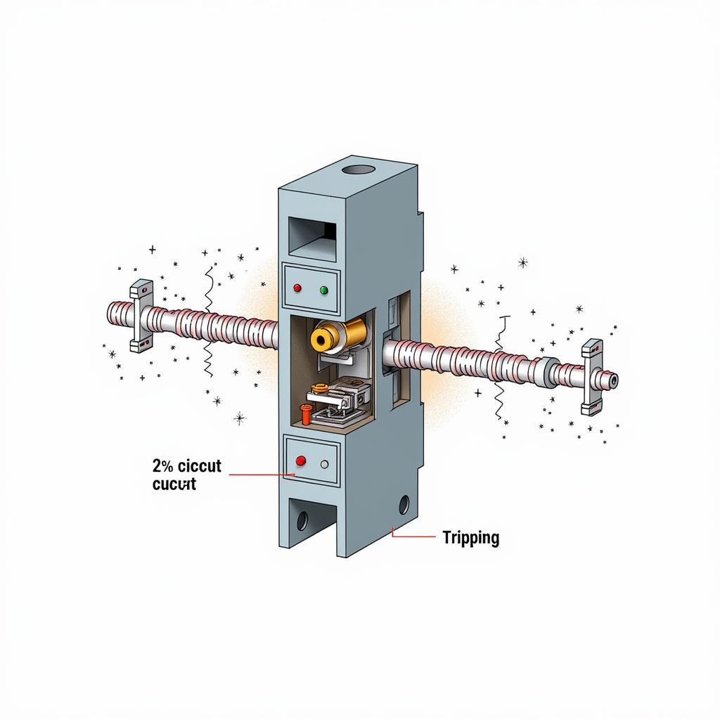 CB Chống Đoản Mạch Quá Tải Hoạt Động