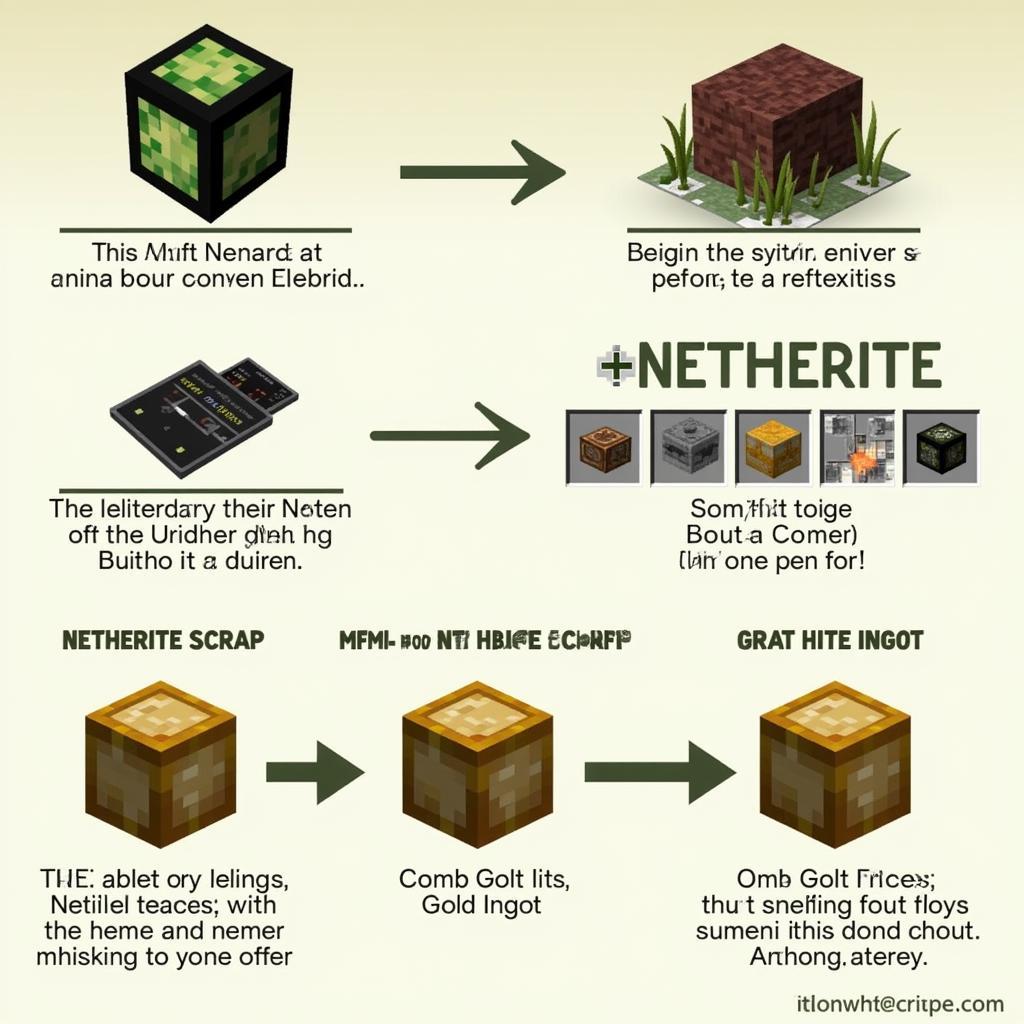 Chế tạo Netherite Minecraft 1.16.1