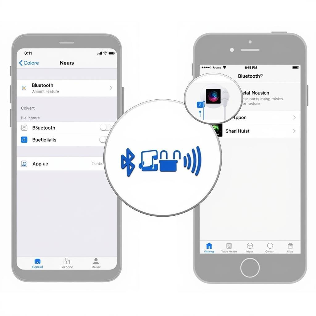 Chia sẻ nhạc qua bluetooth giữa hai điện thoại thông minh