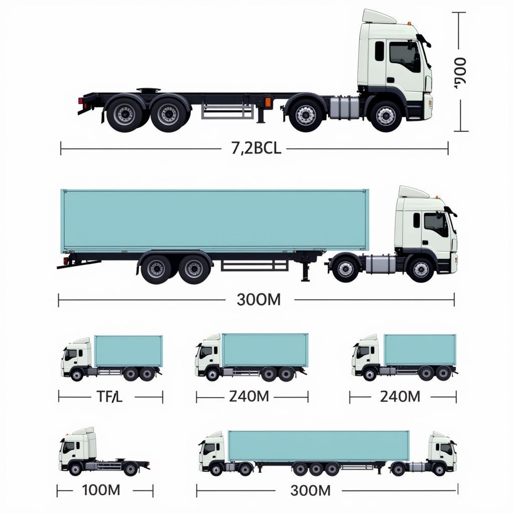 Chiều Cao Tổng Quan Xe Tải 2.5 Tấn