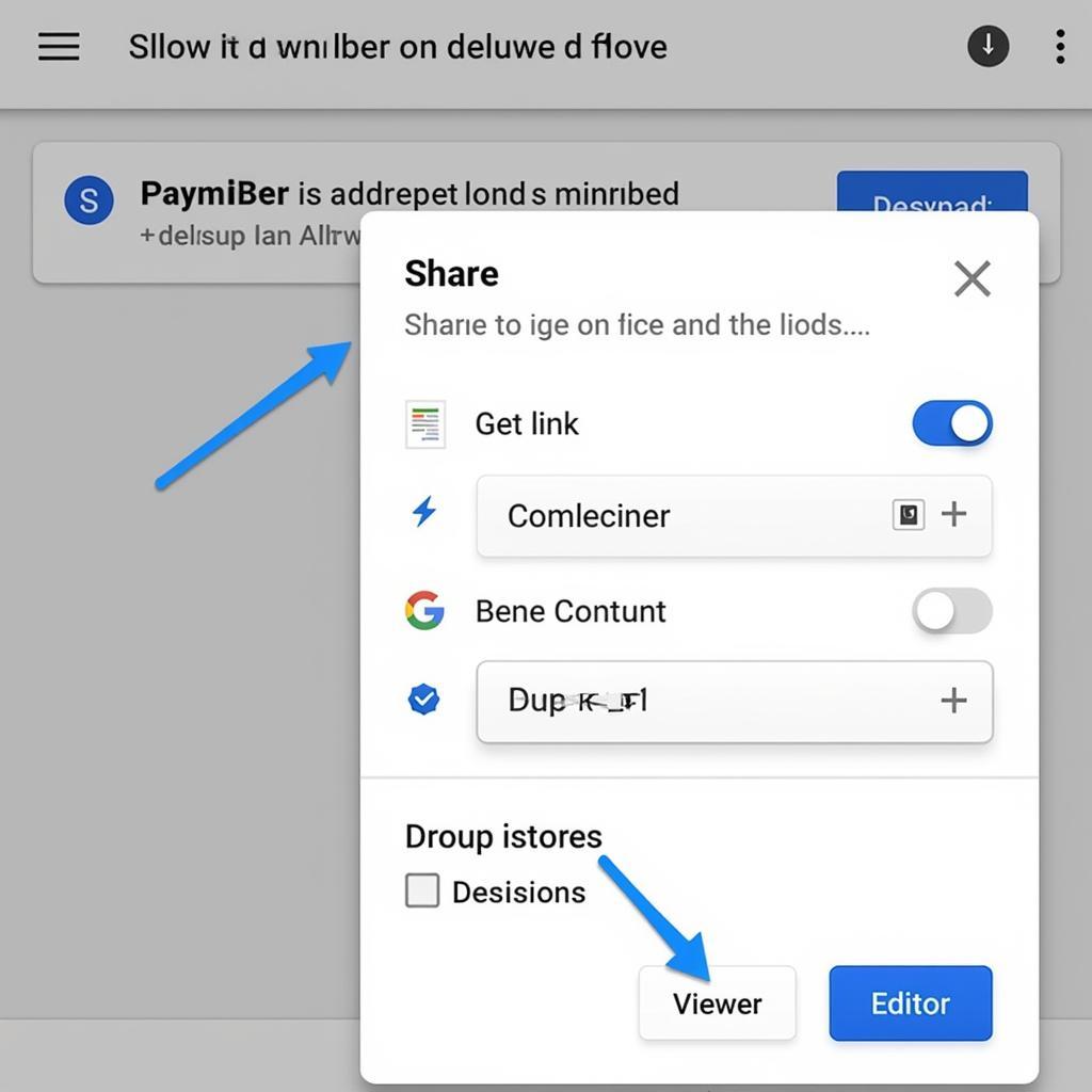 Cho phép tải xuống file trên Google Drive