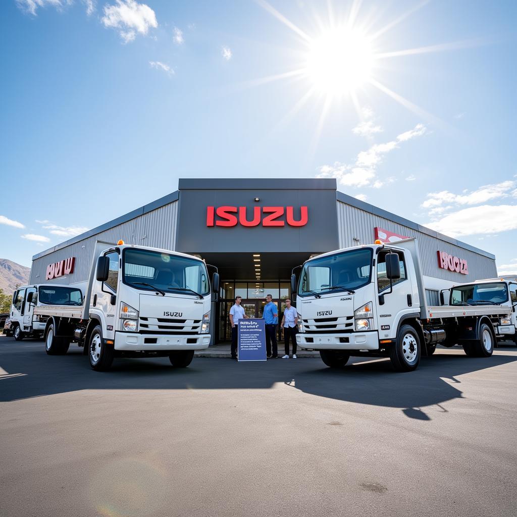 Đại lý bán xe tải Isuzu NQR75M uy tín