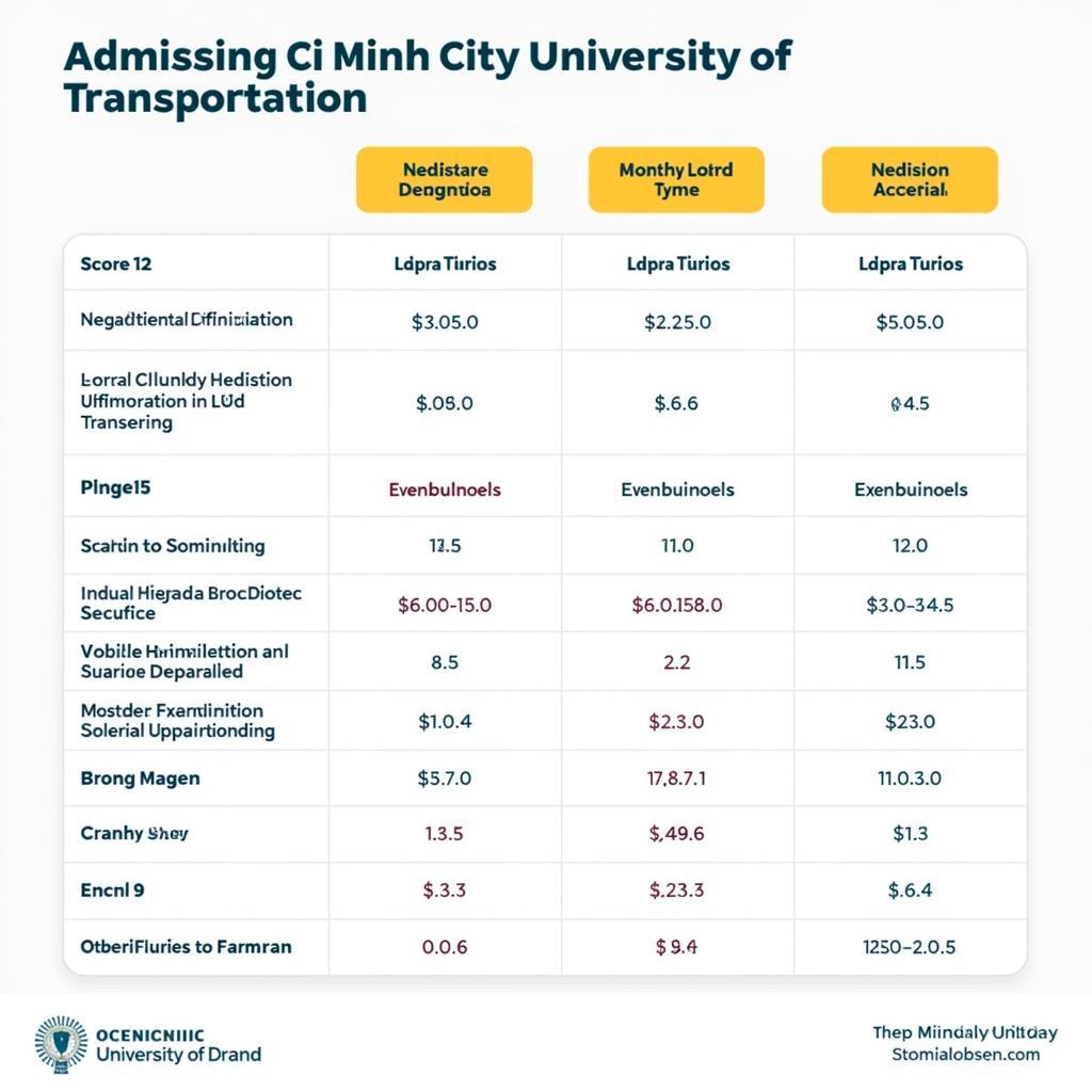 Điểm chuẩn Đại học Giao thông Vận tải TP HCM