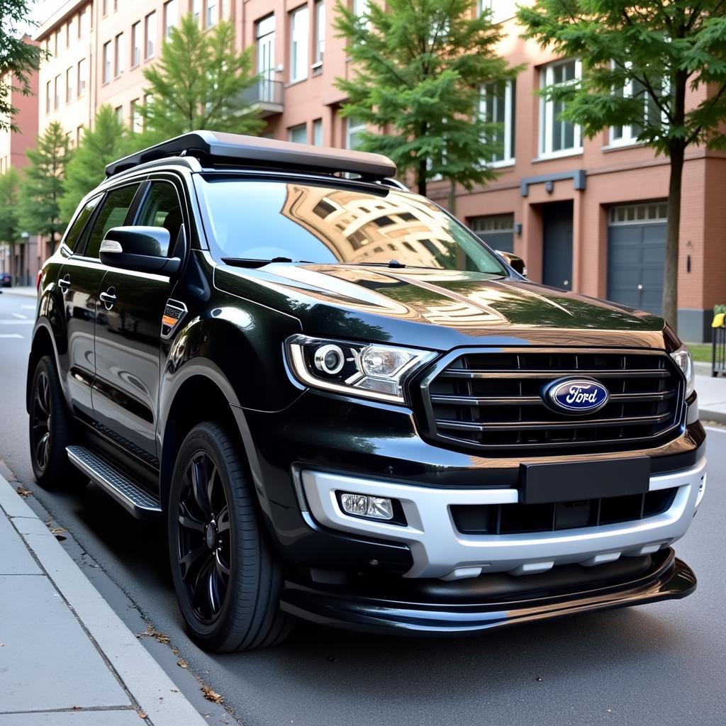 Độ Body Kit Thể Thao Cho Ford Everest 2019