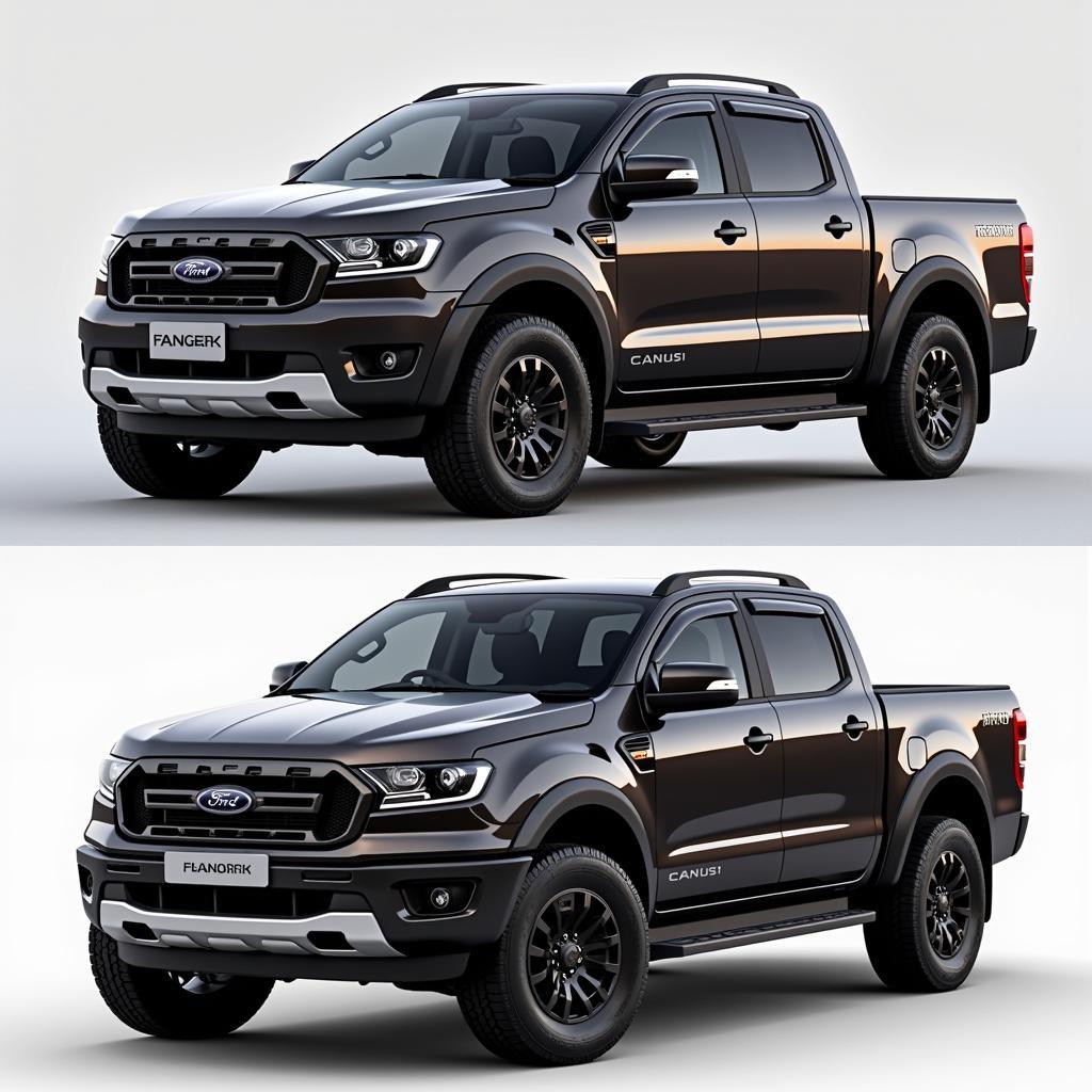 Ford Ranger mạnh mẽ và hiện đại