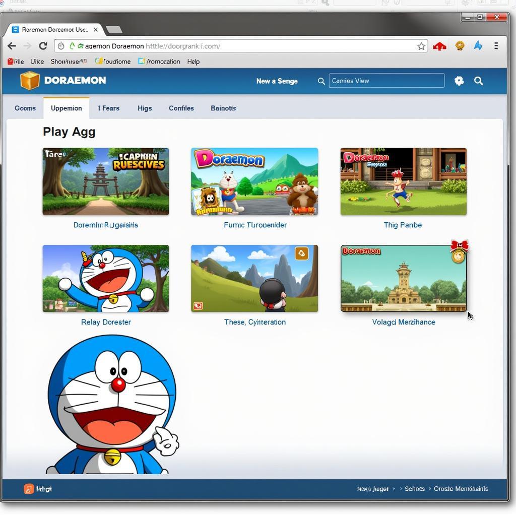 Game Doraemon online