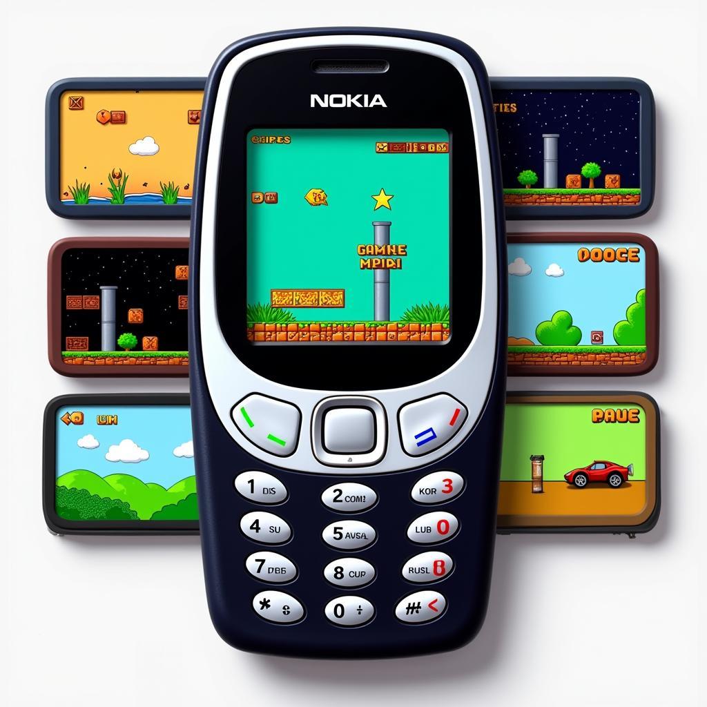 Game java cho Nokia cục gạch