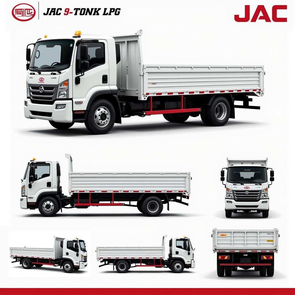 Giá xe tải JAC 9 tấn hiện nay