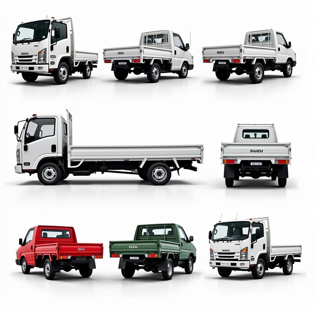 Hình ảnh xe tải Isuzu 2 tấn 4 mới nhất