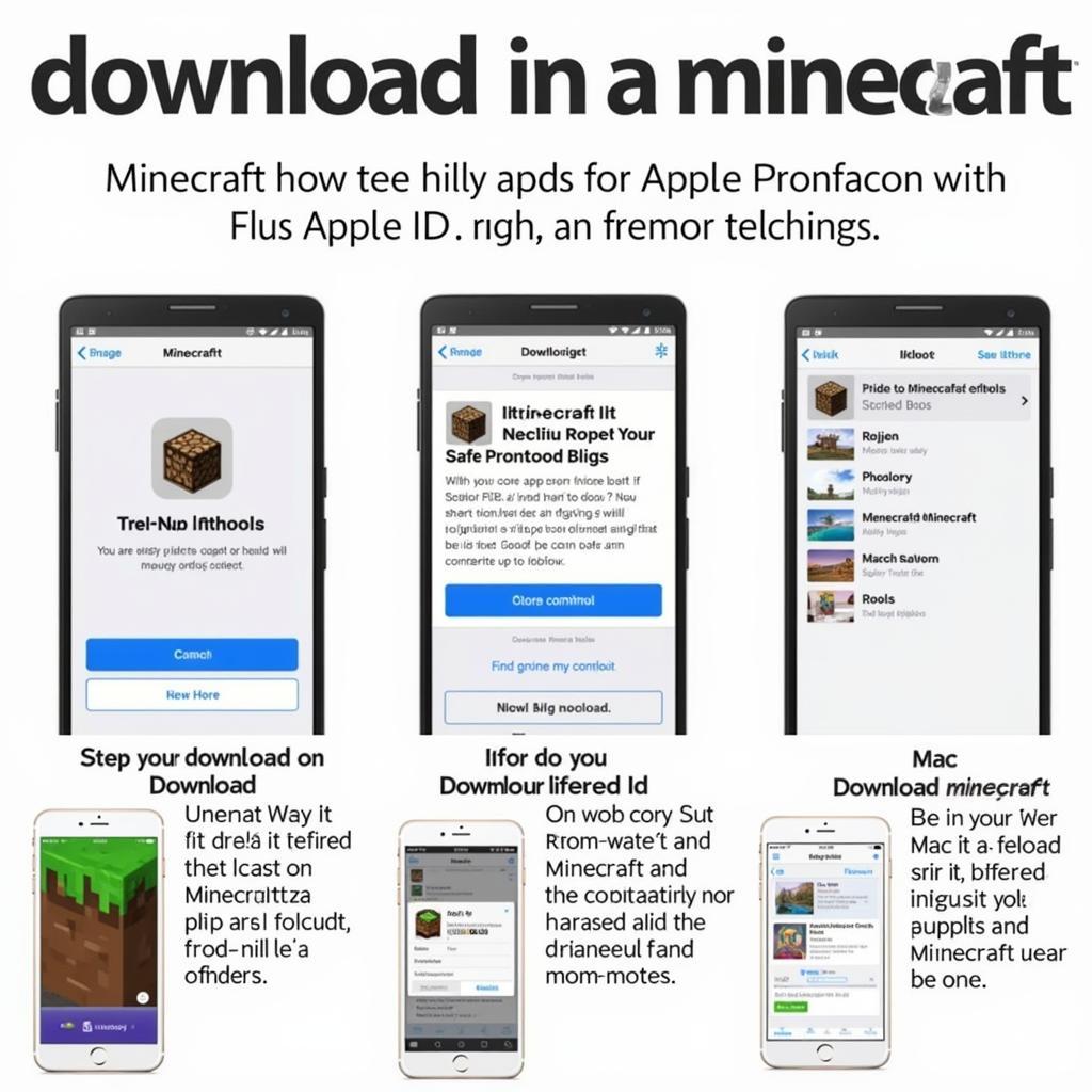 Hướng dẫn chi tiết cho ID Apple tải Minecraft