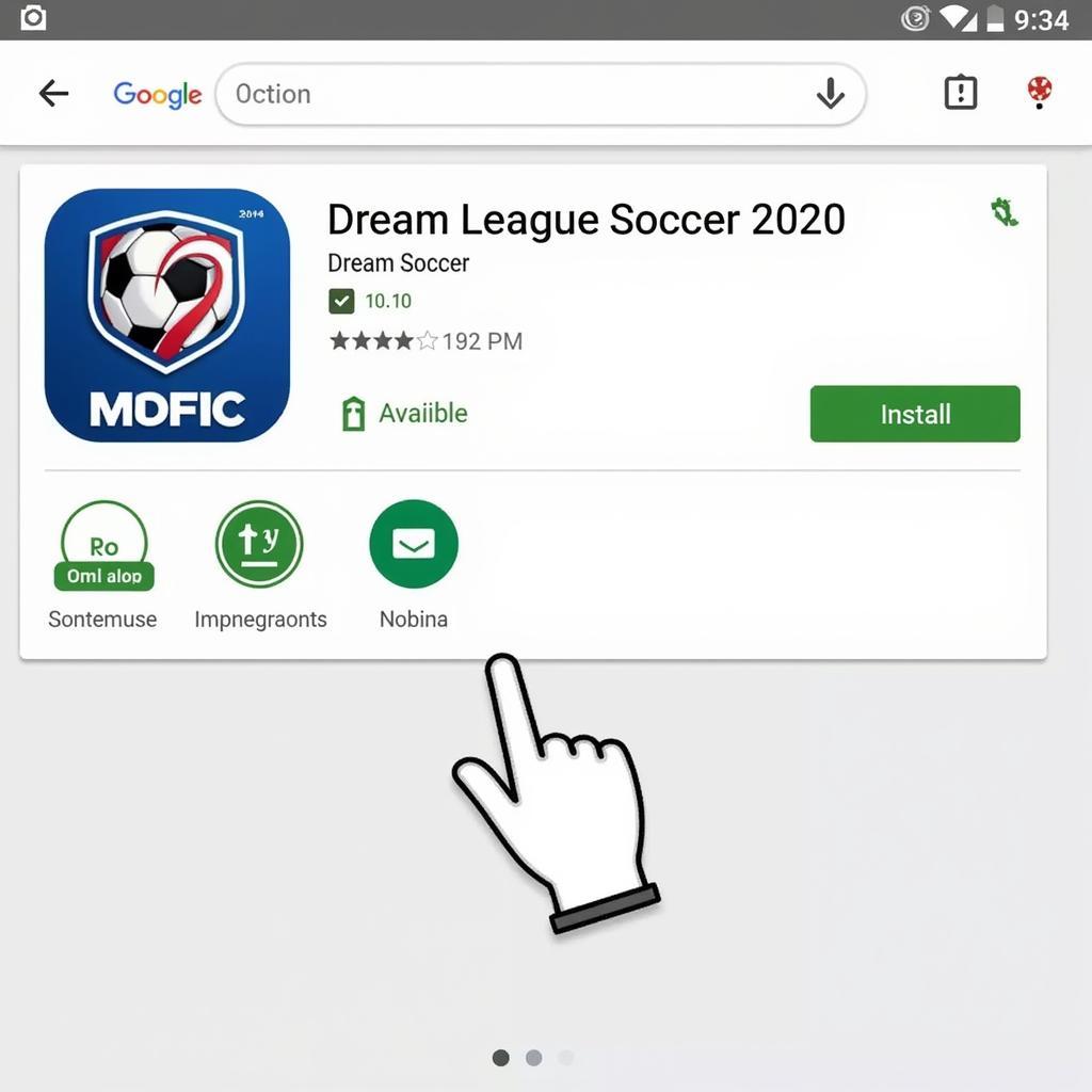 Hướng dẫn tải Dream League Soccer 2020 trên Android