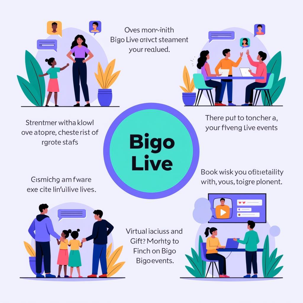 Kết nối với cộng đồng Bigo Live