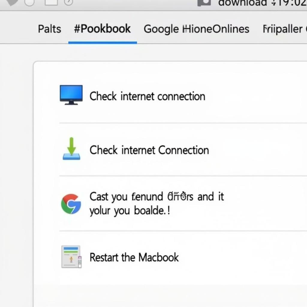 Khắc phục lỗi tải Google Chrome trên máy Mac