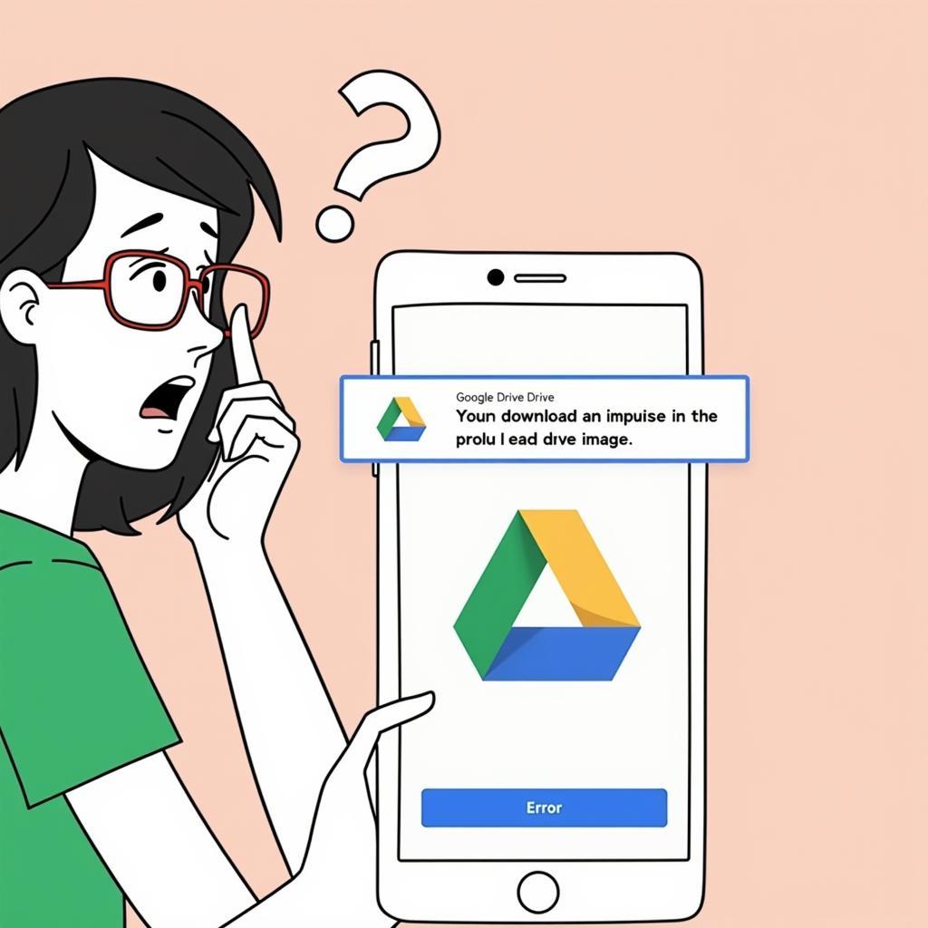 Lỗi tải ảnh Google Drive